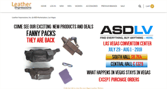 Desktop Screenshot of leatherimpressions.com